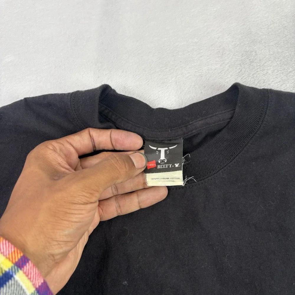 VTG Sexpert UAT University Advancing Technology Black SS Graphic Shirt Men's L